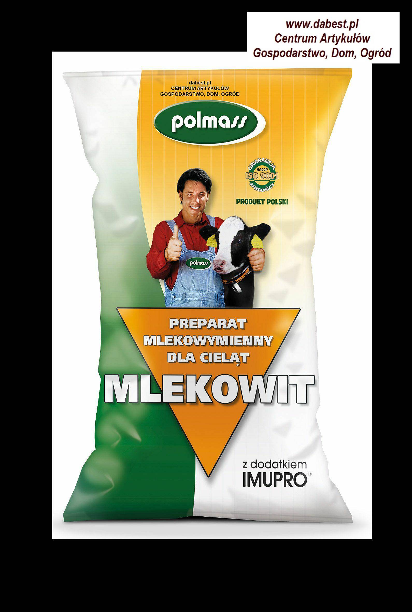 Mlekowit 20kg prep. mlekozast. bez GMO