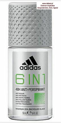 Dezodorant ADIDAS MEN 6in1 ROLL ON 50ml,