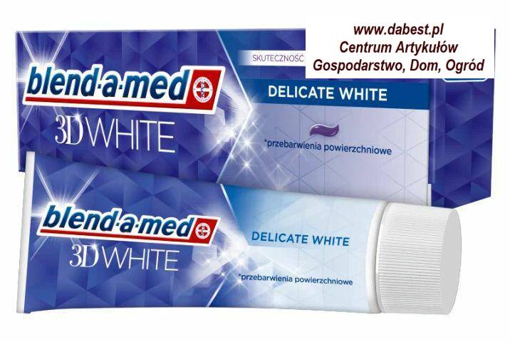 Blenda-med 3D White delicate white 75ml,