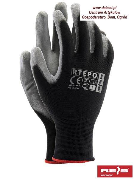 Rękawice robocze RTEPO rozmiar 10