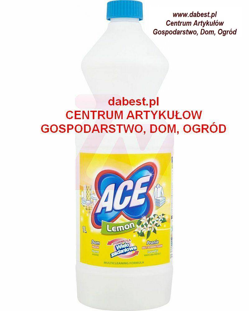 Wybielacz ACE 1L cytrynowa świeżość