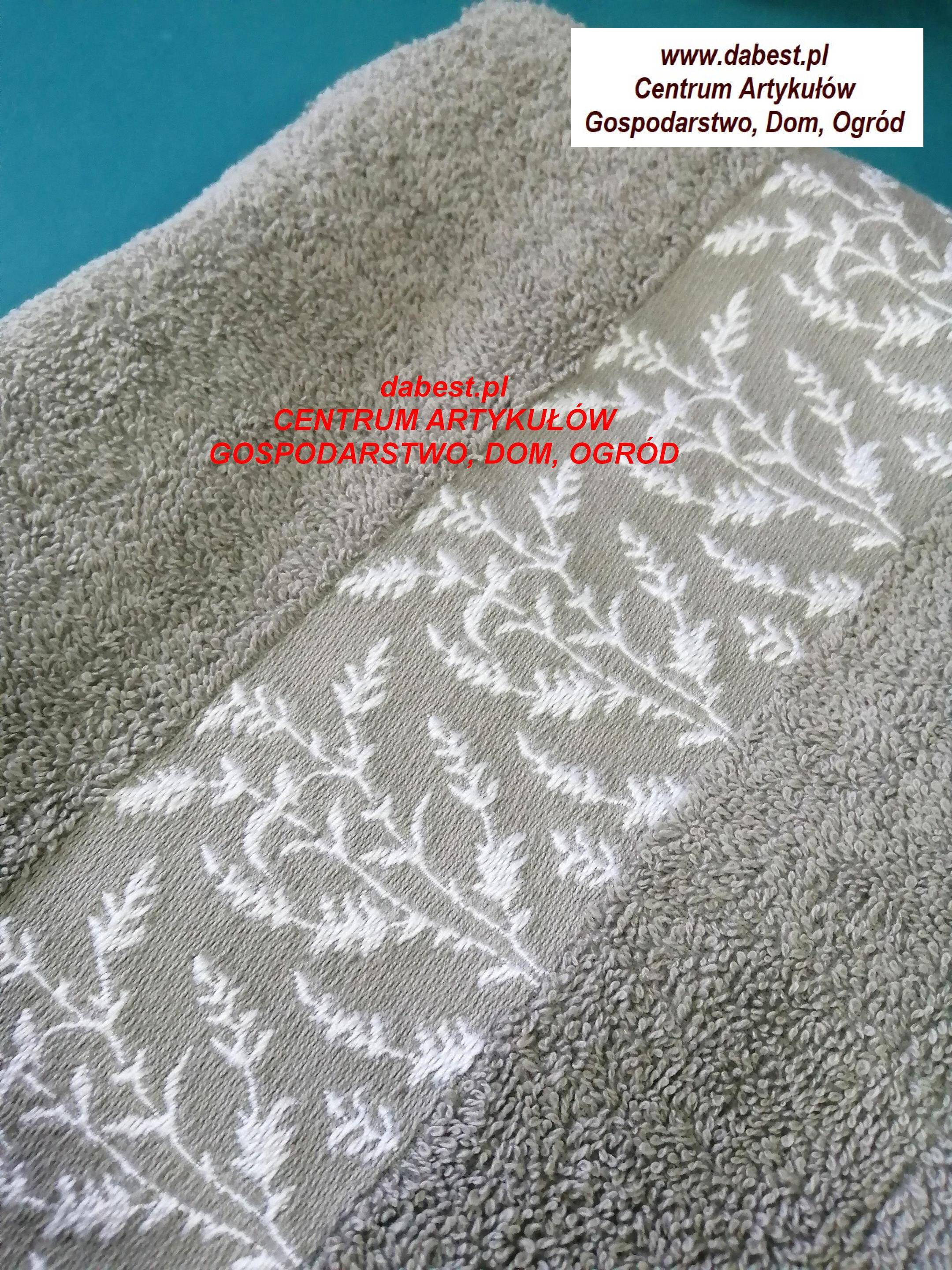 Ręcznik kąpielowy CANBERRA 50*90  Szary,