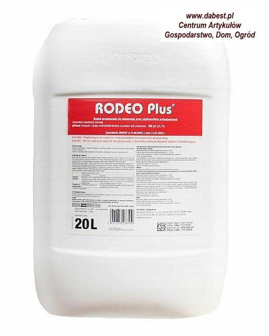 RODEO PLUS 360SL - 20L, glifosat,