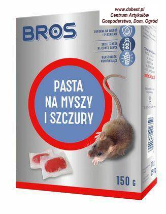 BROS Pasta na myszy i szczury 150g,