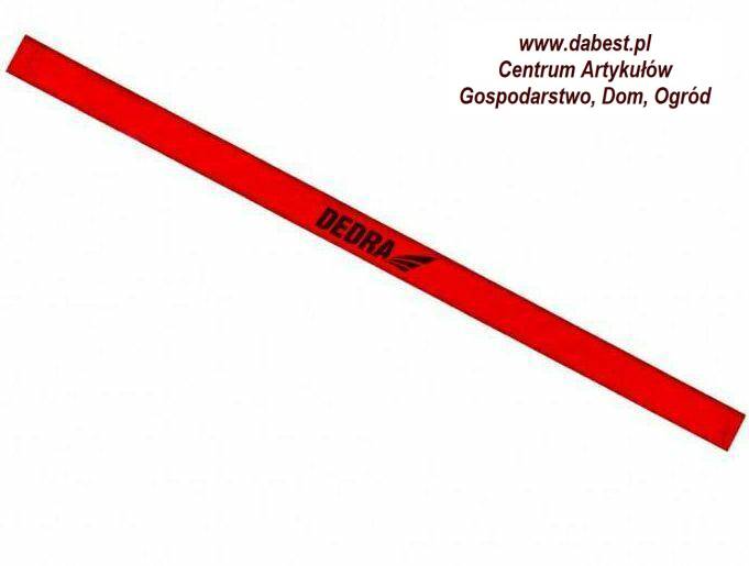 DEDRA Ołówek stolarski HB 24,5cm