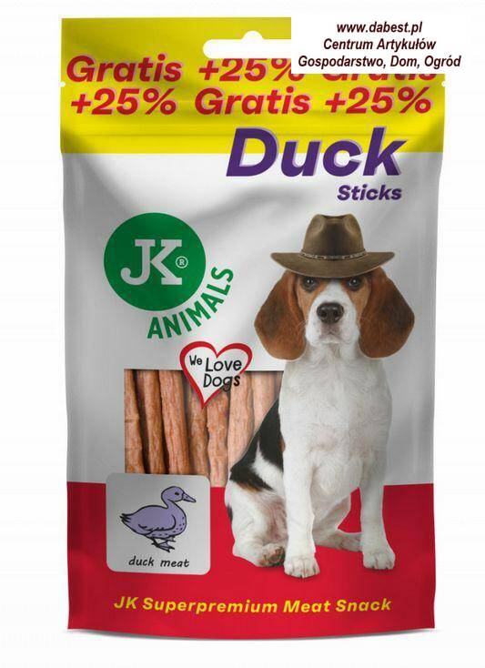 JK-Meat Snack DOG Duck 100g sticks+25%