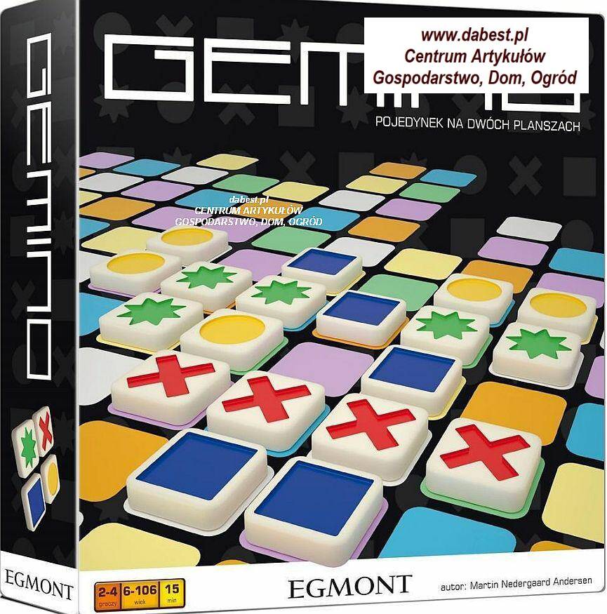 Gra GEMINO, 2-4 graczy, powyżej 6 lat