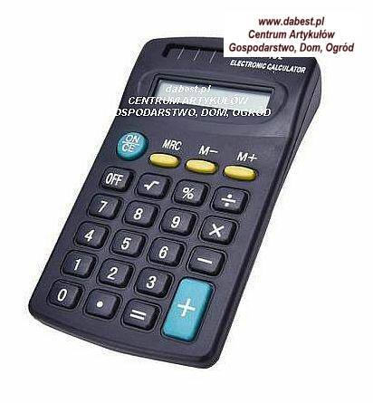 Kalkulator 6,5x11cm, KK-402, kieszonkowy