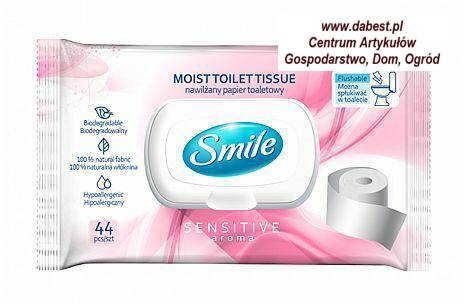 Smile nawilżający papier toaletowy