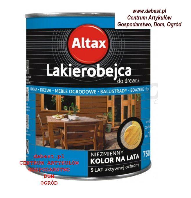 ALTAX Lakierobejca ORZECH 0,75L