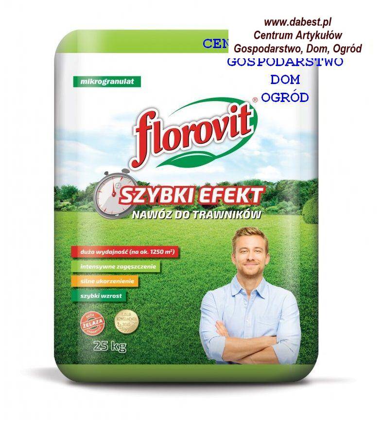 Florovit do trawników SZYBKI EFEKT  25kg