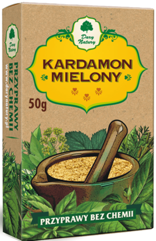 KARDAMON MIELONY 100% WAGA 50G