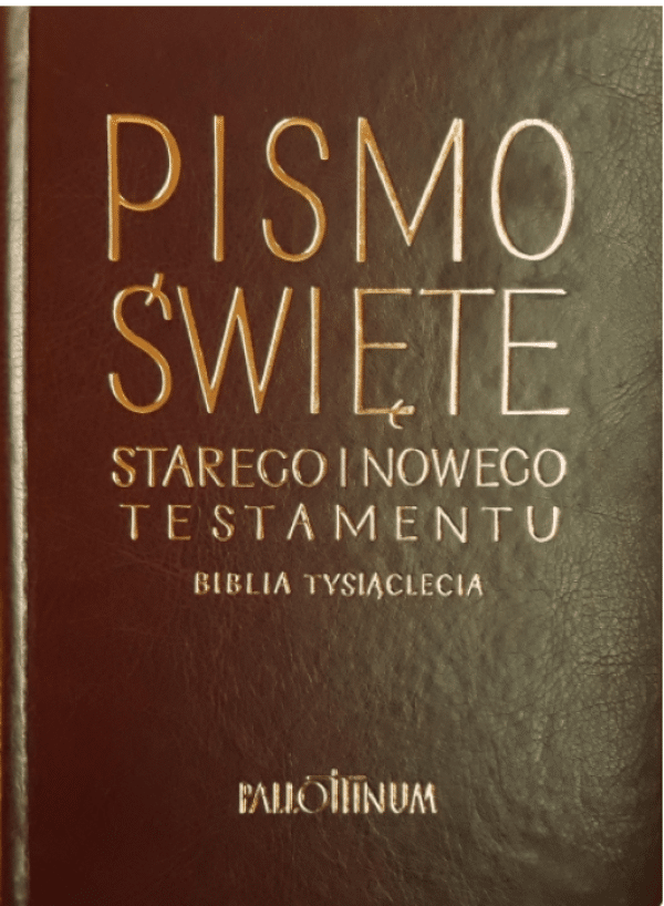 BIBLIA V PISMO ŚWIĘTE STAREGO I NOWEGO