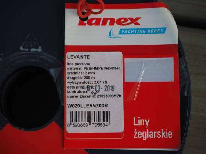 Lina Levante 2mm (bordowa) (Zdjęcie 4)