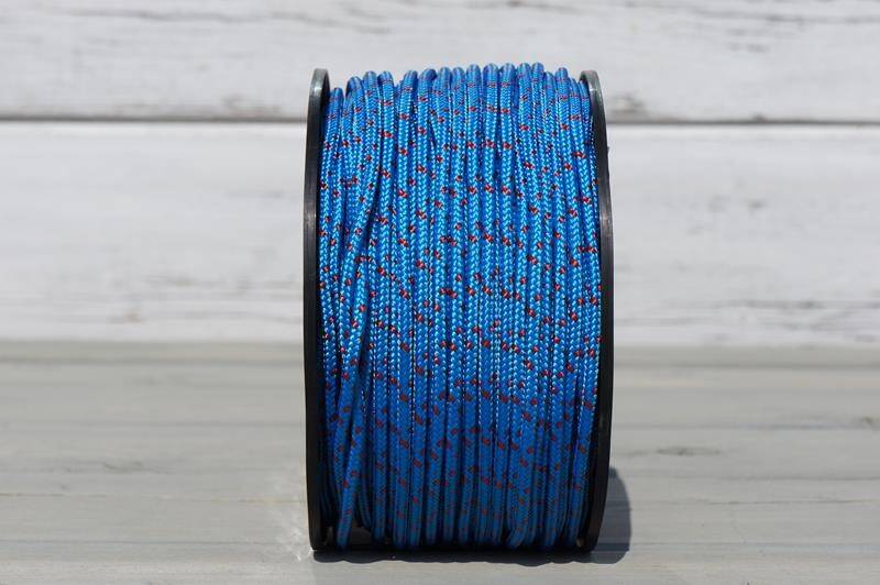 Lina Tajfun PES/DY 4mm (niebieska czer.)