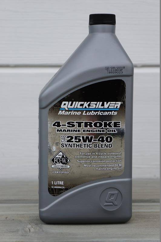 Olej 4-suw Quicksilver 25W-40 synt. 1l (Zdjęcie 1)