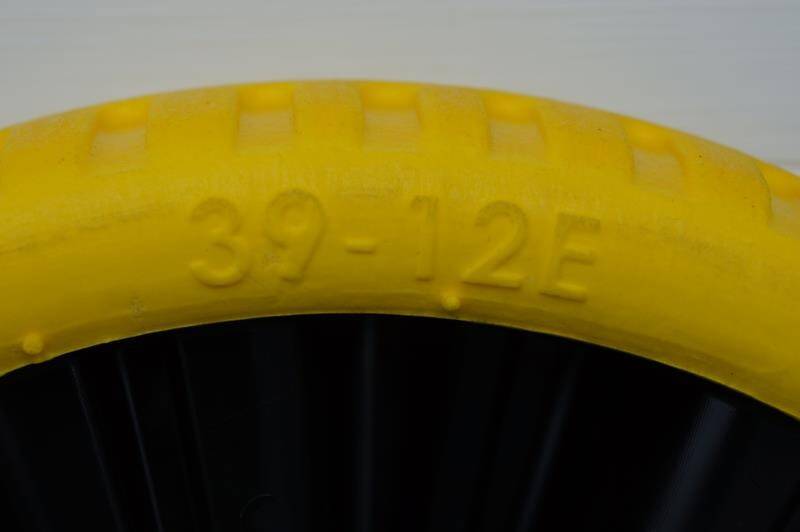 Koło piankowe żółto-czarne 37cm tuleja25 (Zdjęcie 5)