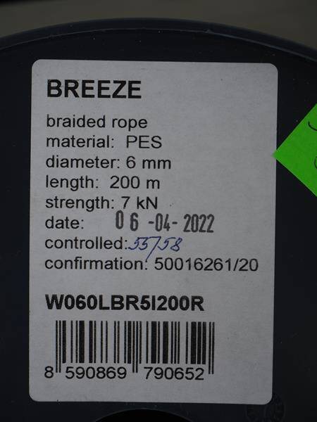 Lina Breeze 6mm (zielona jasna w cętki) (Zdjęcie 4)