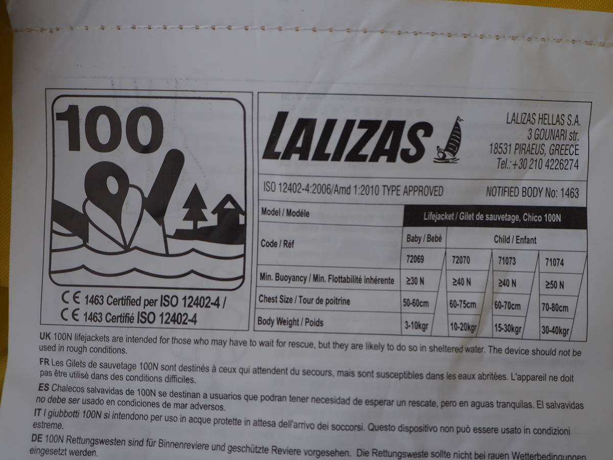 Kamizelka rat. LALIZAS-CHICO 10-20 kg (Zdjęcie 9)