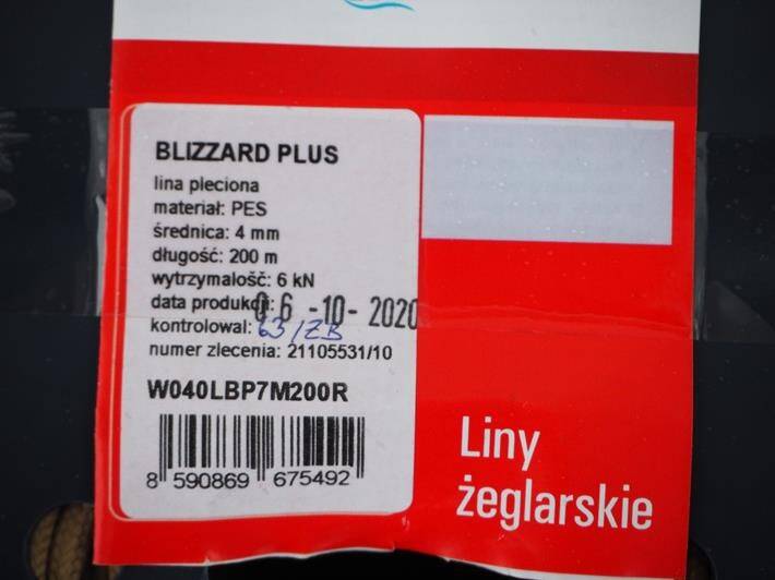 Lina BLIZZARD PLUS 4mm (brązowa) (Zdjęcie 4)