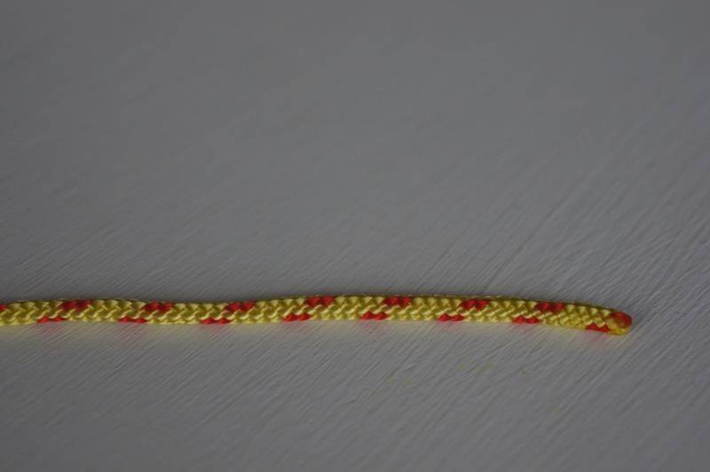 Lina DINGHY 2mm (żółta w czerwone cętki) (Zdjęcie 2)