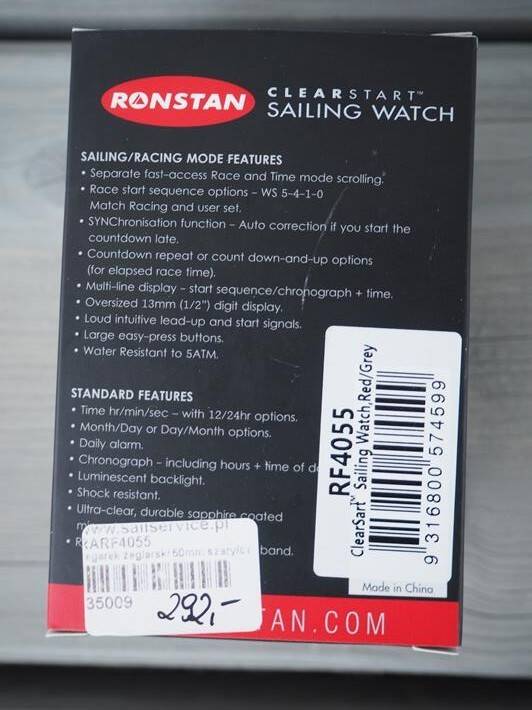 Zegarek 50mm CLEAR START Ronstan 4055 (Zdjęcie 8)