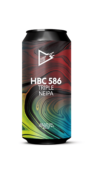 Funky Fluid HBC 586 TRIPLE NEIPA 500 ml (Zdjęcie 1)
