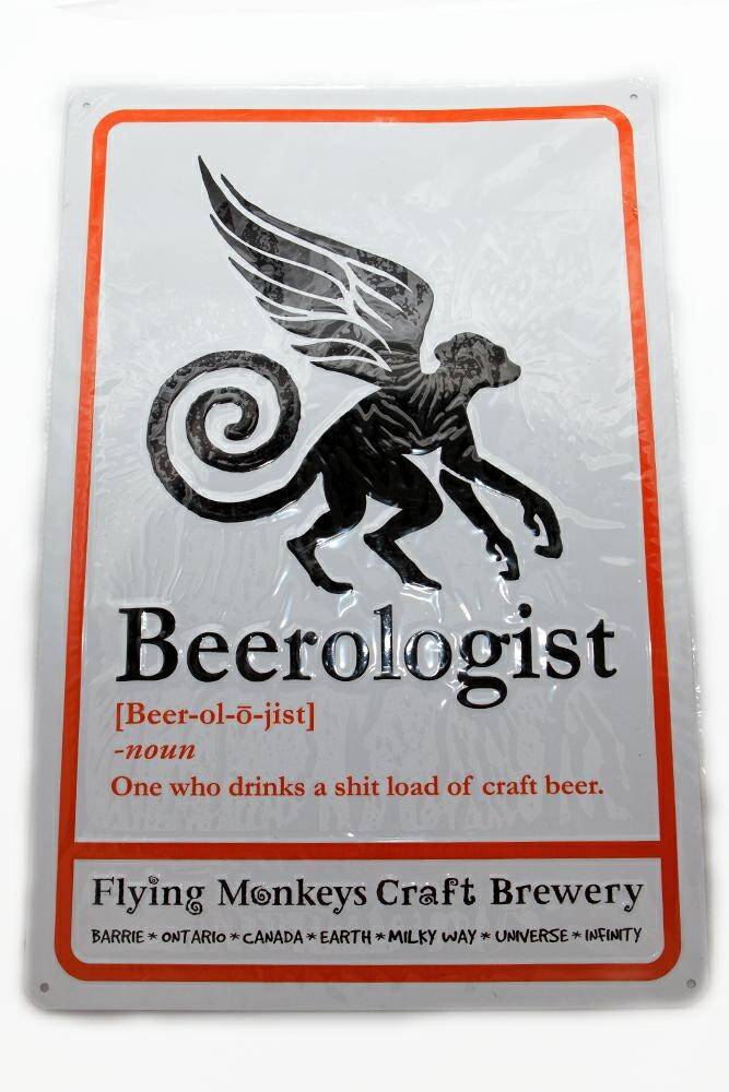 Flying Monkeys Beerologist blacha (Zdjęcie 1)