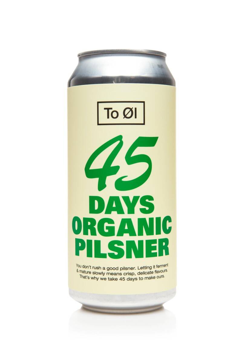 ToOl 45 Days Organic Pilsner 440 ml (Zdjęcie 1)