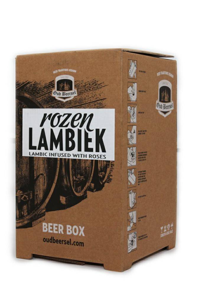Oud Beersel Beer Box Rozenlambiek 3,1L (Zdjęcie 1)