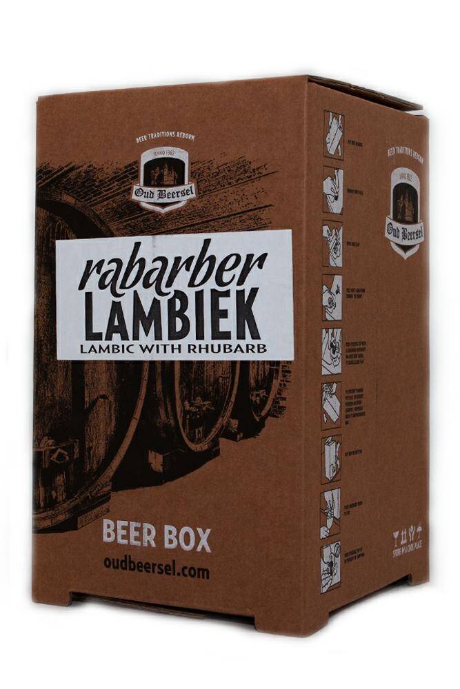 Oud Beersel Beer Box Rabarberlambiek (Zdjęcie 1)