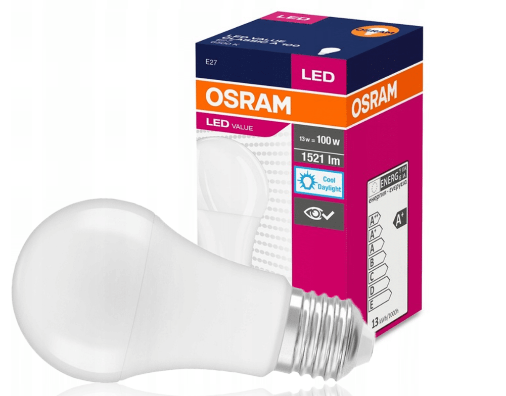 Żarówka ledowa Value 13W/1521 lm/6500K