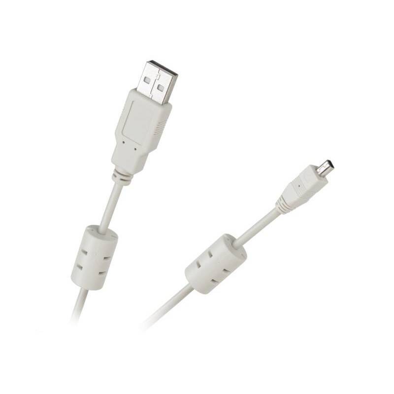 Kabel USB AM/BM miniUSB-USB filtr do HP (Zdjęcie 1)