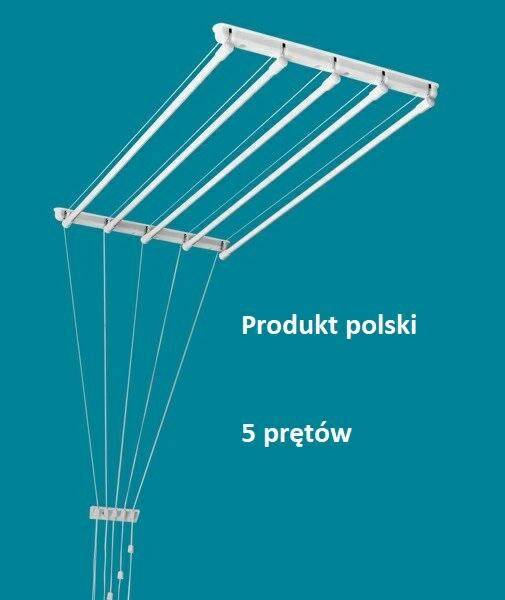 SUSZARKA SUFITOWA 1,4m 5pr