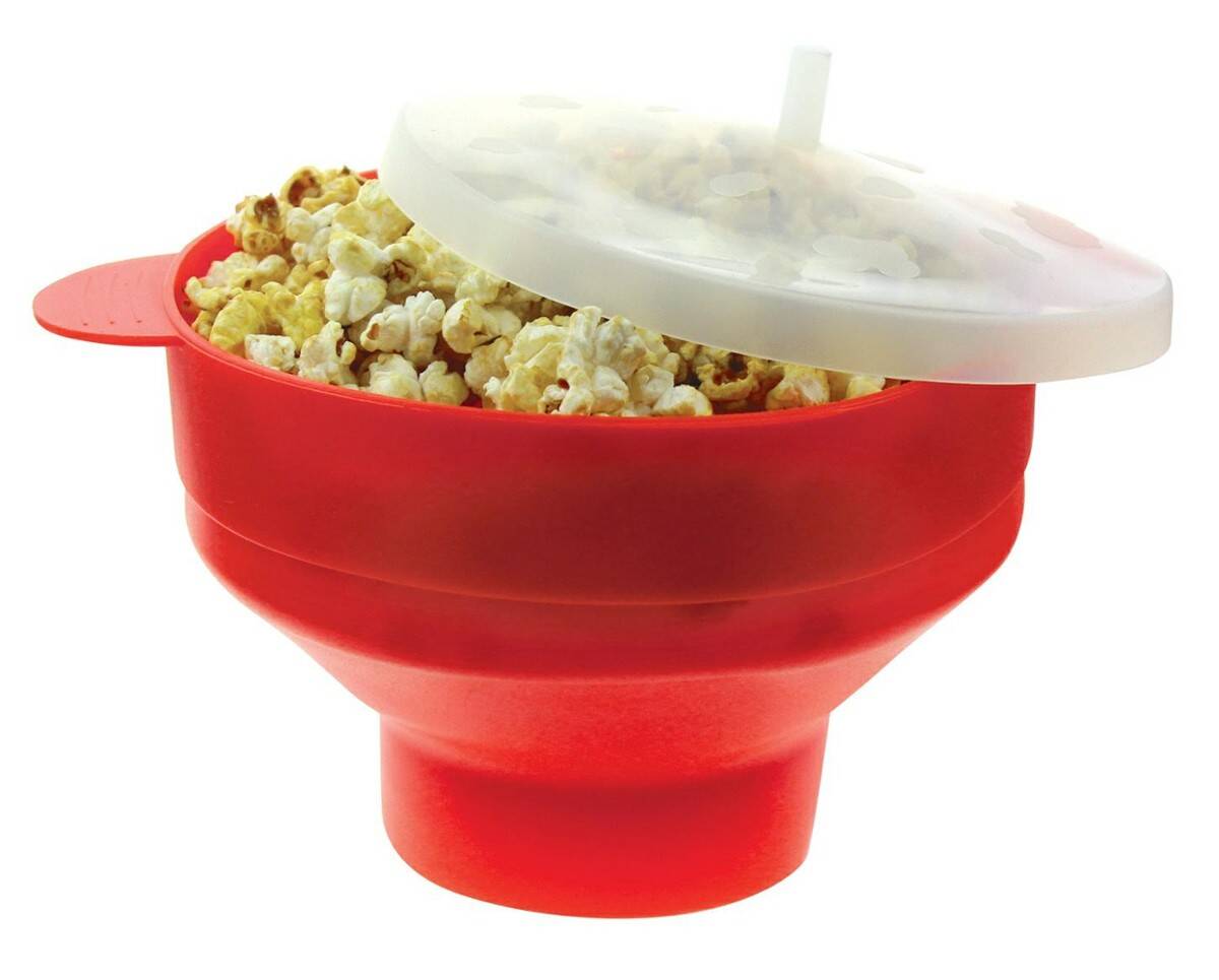 Silikonowa miska  do popcornu microfala