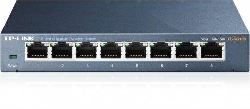 Switch 8 portów 1000 Mb/s TP-LINK