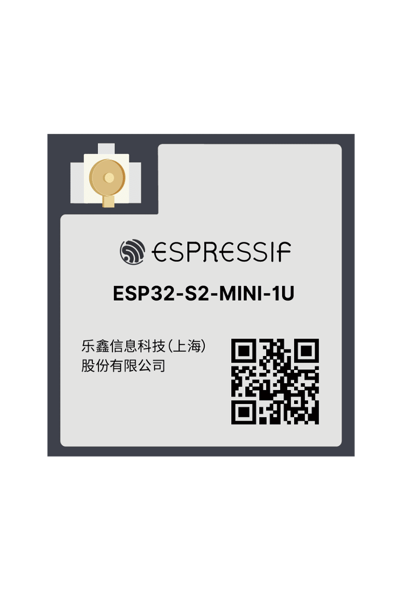 Espressif ESP32-S2-MINI-1U - moduł WiFi
