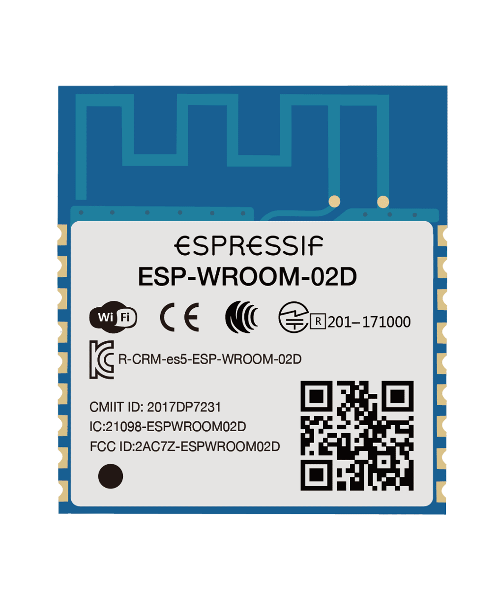 Espressif ESP-WROOM-02D - moduł WiFi 16Mbit