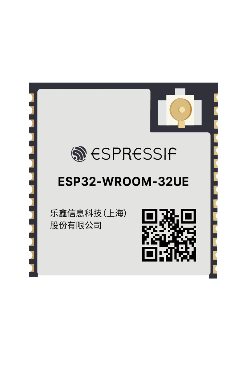 Espressif ESP32-WROOM-32UE 64Mbit - moduł WiFi+BLE