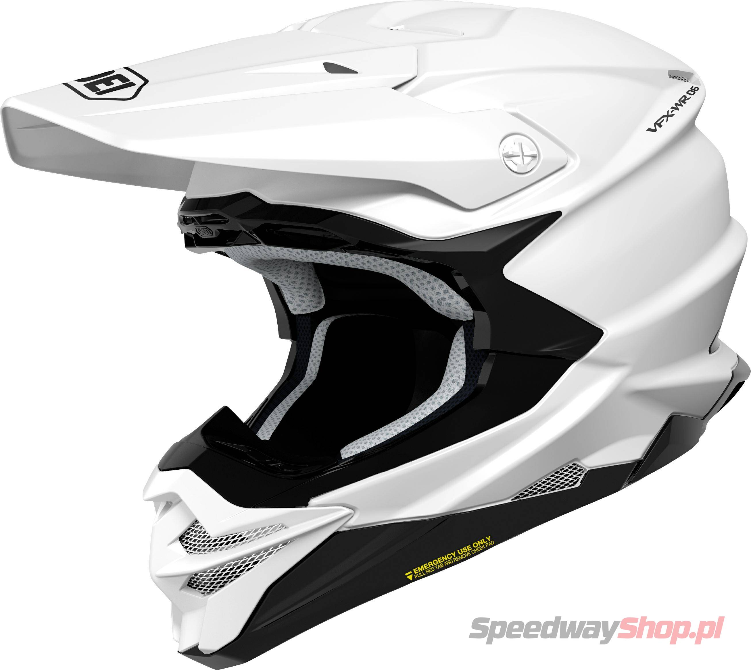 Shoei VFX-WR 06 rozmiar XL Biały Żużlowy