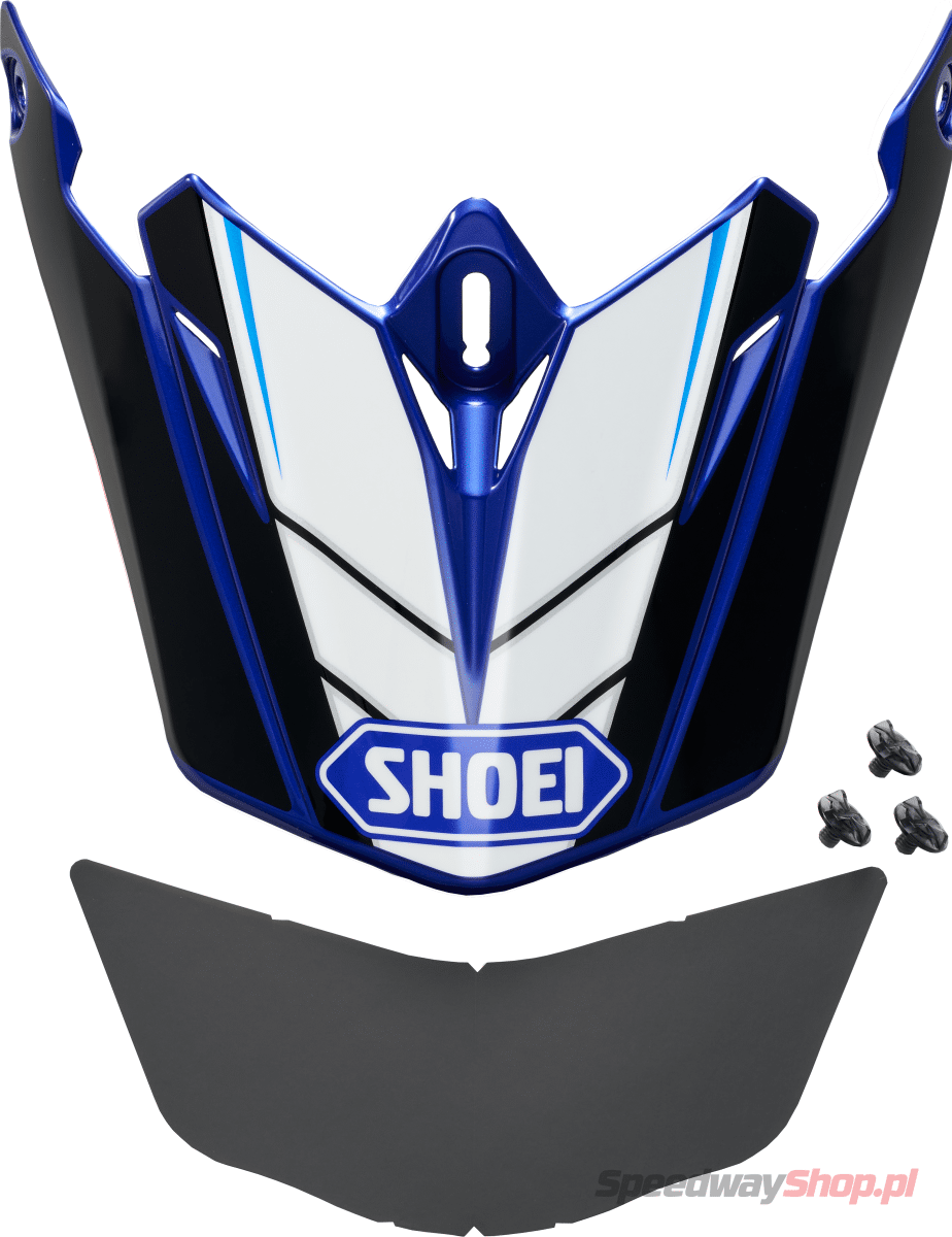 Daszek niebiesko biały Shoei VFX-WR