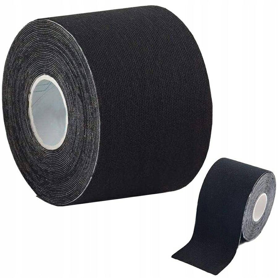 Taśma kinezjologiczna tape 5m czarna