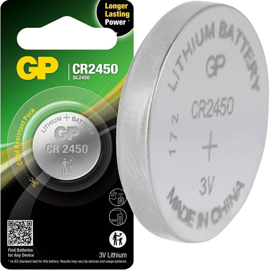 Bateria GP CR2450 litowa 3V blister 1szt
