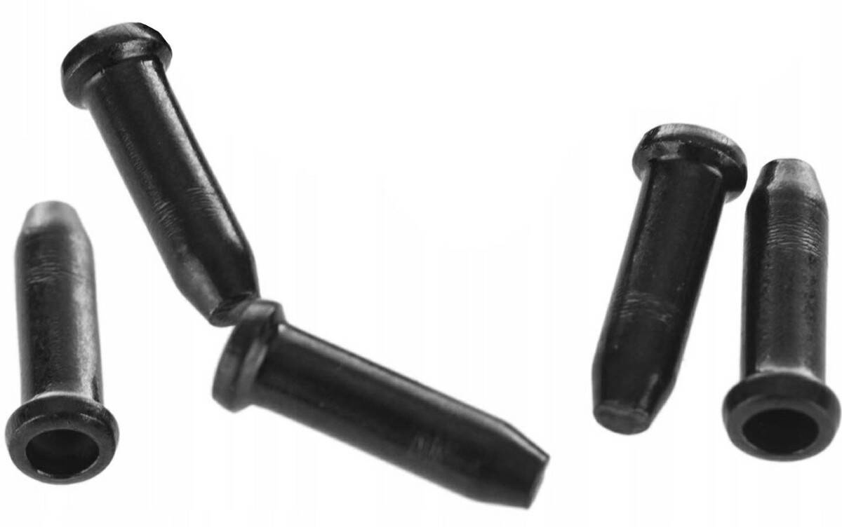 Końcówki ProX linki aluminiowe czarne (Zdjęcie 1)