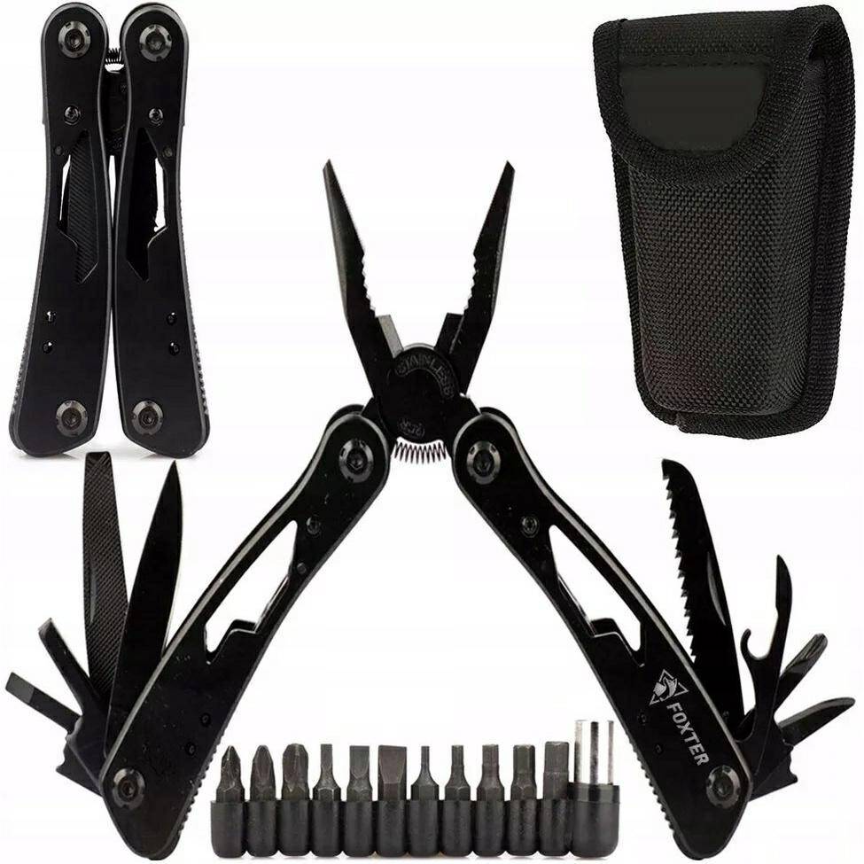 Scyzoryk 23-funkcji multitool czarny