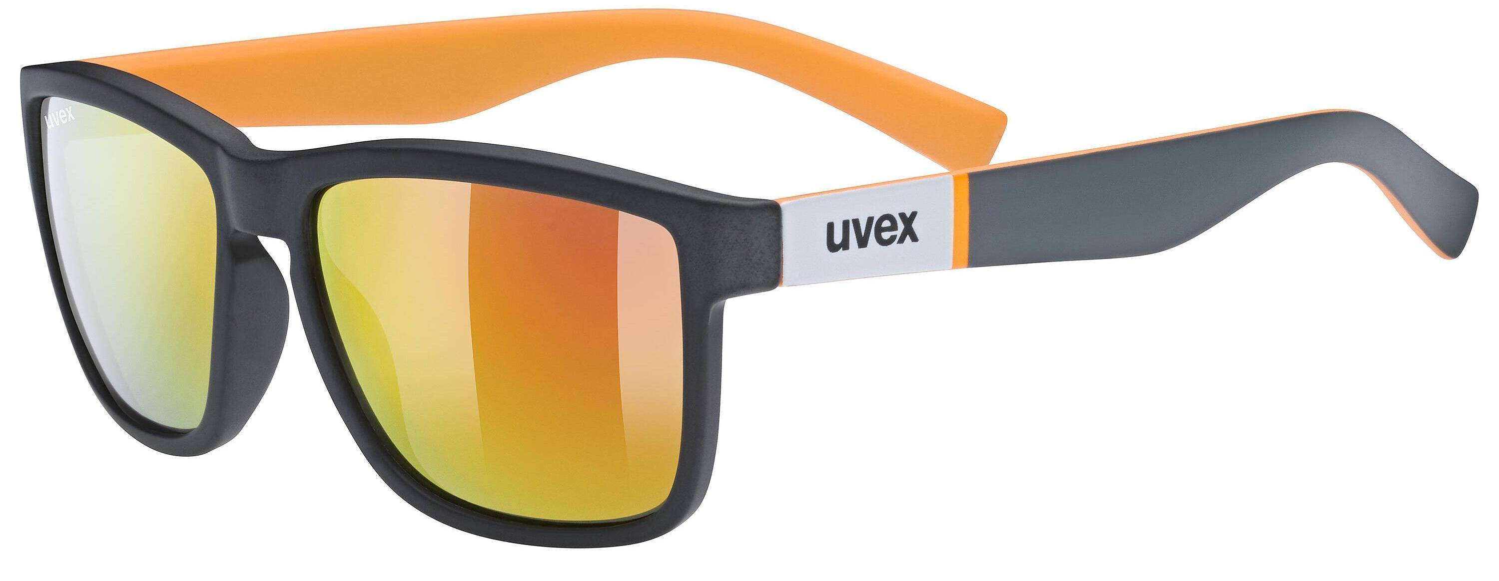 Okulary Uvex Lgl 39 czarno-pomarańczowe (Zdjęcie 3)