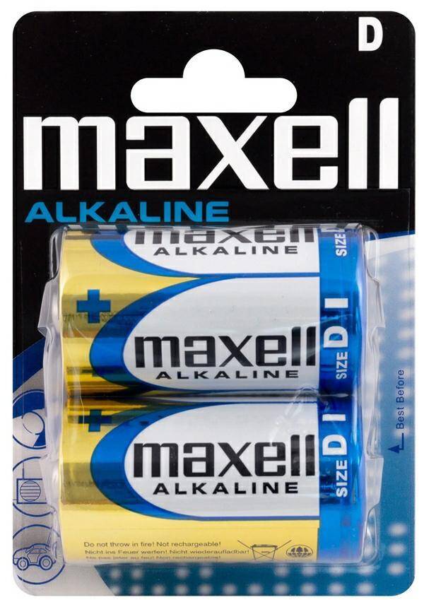 Maxell LR20 1.5V 2szt baterie alkaliczne