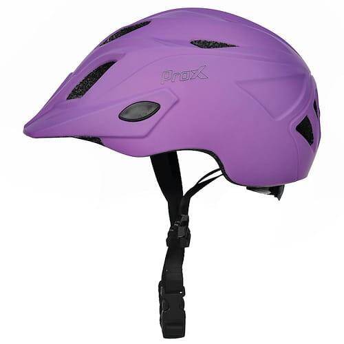 Kask ProX Flash LED 52-56 M fioletowy