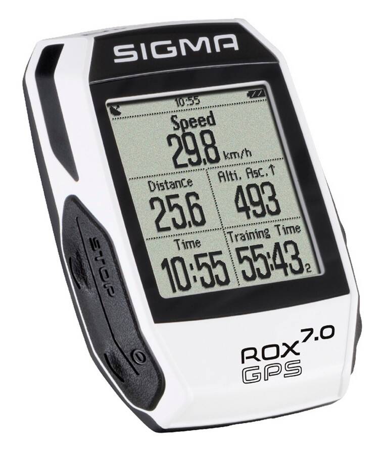 Licznik SIGMA ROX 7.0 GPS biały (Zdjęcie 1)