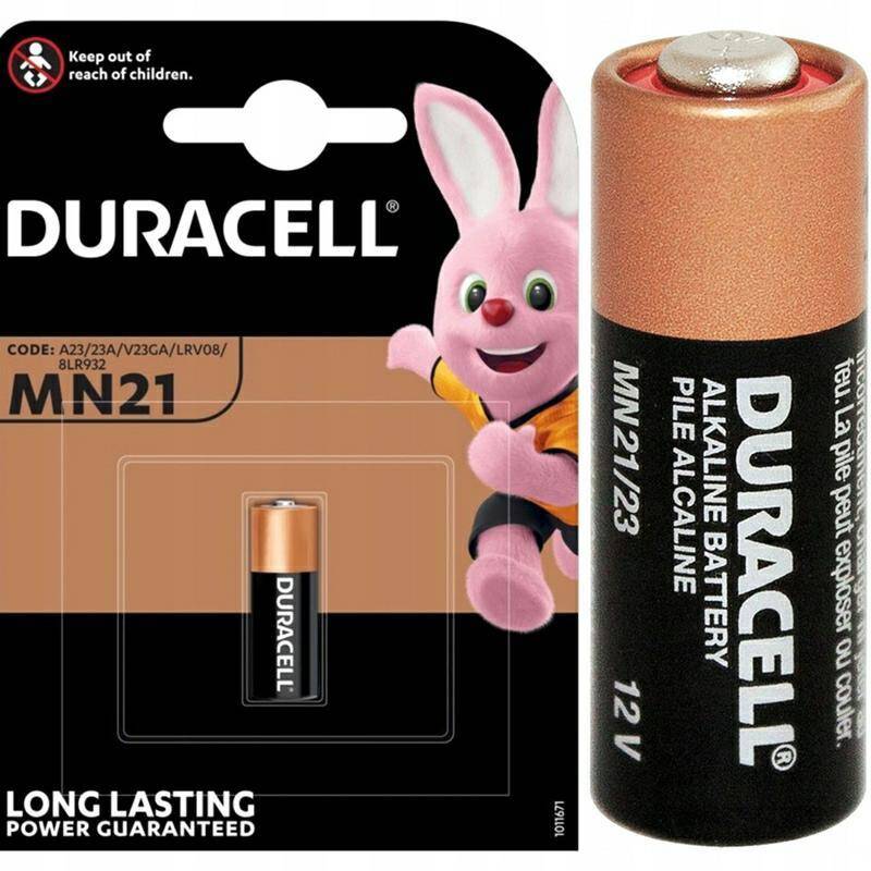 Baterie Duracell MN21 A23 12V 1szt (Zdjęcie 1)